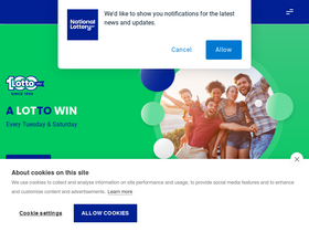 'lottery.mt' screenshot