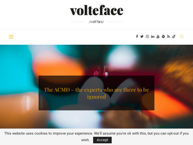 'volteface.me' screenshot