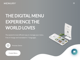 'menury.com' screenshot