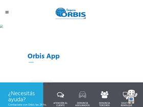 'orbiseguros.com.ar' screenshot
