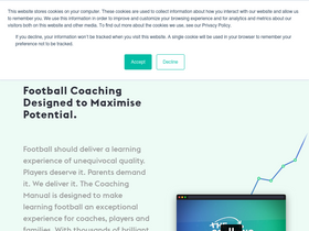 'thecoachingmanual.com' screenshot