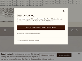 'rmwilliams.com.au' screenshot