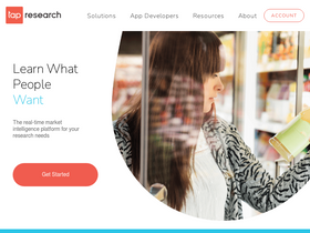 'tapresearch.com' screenshot