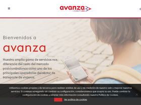 'avanzagrupo.com' screenshot