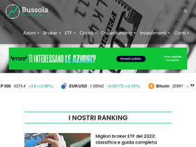 'bussolafinanziaria.it' screenshot
