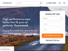 'wipertech.com.au' screenshot