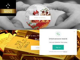 'nzmint.com' screenshot