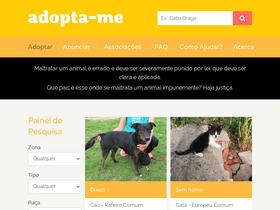 'adopta-me.org' screenshot