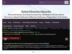 'adsecurity.org' screenshot