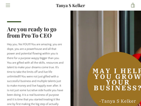 tanyaskelker.com homepage screenshot