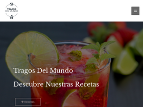 'tragosdelmundo.cl' screenshot