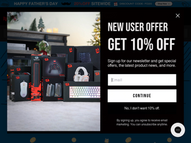 'redragonshop.com' screenshot