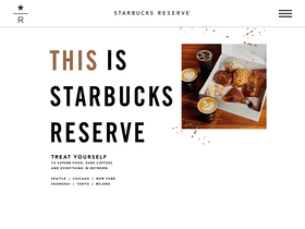 'starbucksreserve.com' screenshot