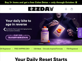 ezzday.com homepage screenshot