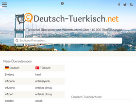 'deutsch-tuerkisch.net' screenshot