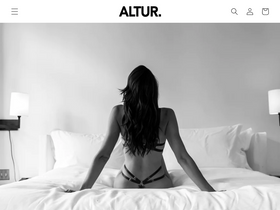 Altur homepage screenshot