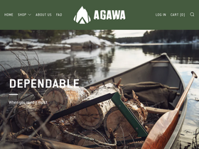 agawacanyoninc.com homepage screenshot
