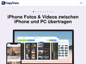 'copytrans.de' screenshot