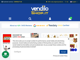 'vendiloshop.it' screenshot