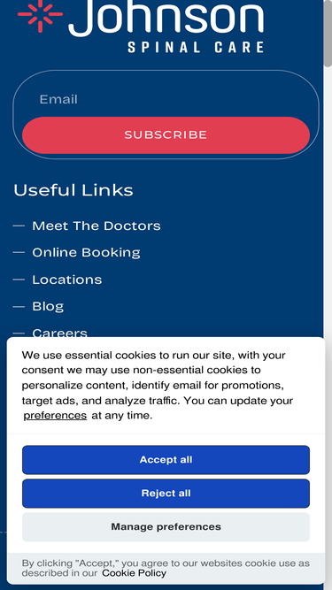 johnsonspinalcare.com