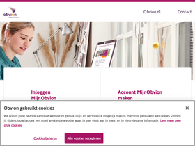 'mijnobvion.nl' screenshot