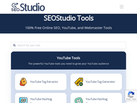 'seostudio.tools' screenshot