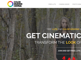 'colorgradingcentral.com' screenshot