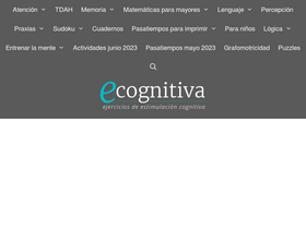 'ecognitiva.com' screenshot