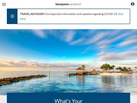 'bluegreenvacations.com' screenshot