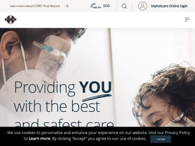 'netcare.co.za' screenshot