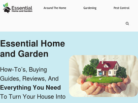 'essentialhomeandgarden.com' screenshot
