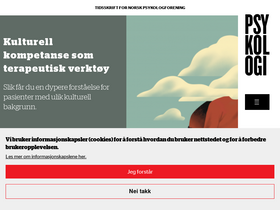 'psykologtidsskriftet.no' screenshot
