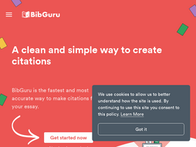 'bibguru.com' screenshot