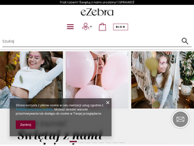 'ezebra.pl' screenshot