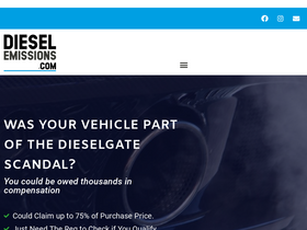 'diesel-emissions.com' screenshot