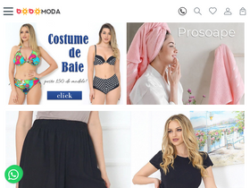'bobomoda.ro' screenshot