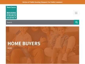 'nchfa.com' screenshot