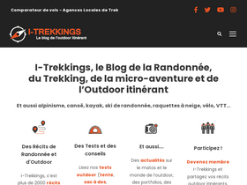 'i-trekkings.net' screenshot