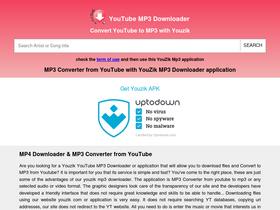 'youzikmp3.net' screenshot