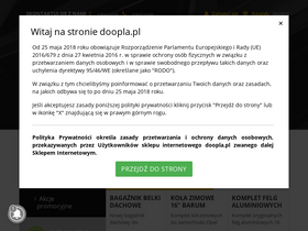 'doopla.pl' screenshot