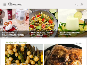 'thefeedfeed.com' screenshot