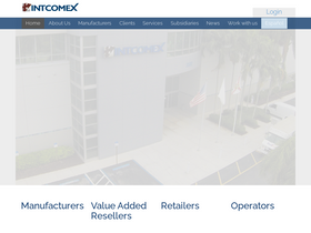 'intcomex.com' screenshot