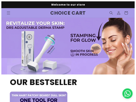 choicecart.com homepage screenshot
