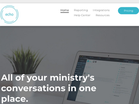 'echoglobal.org' screenshot