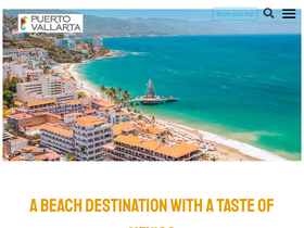 'visitpuertovallarta.com' screenshot