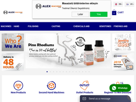 'alexmakina.com' screenshot