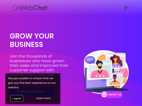 'onwebchat.com' screenshot