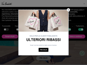 viacondotti.store homepage screenshot