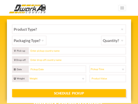 'dwarkacourier.com' screenshot