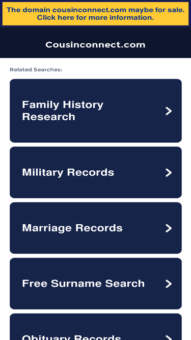 cousinconnect.com